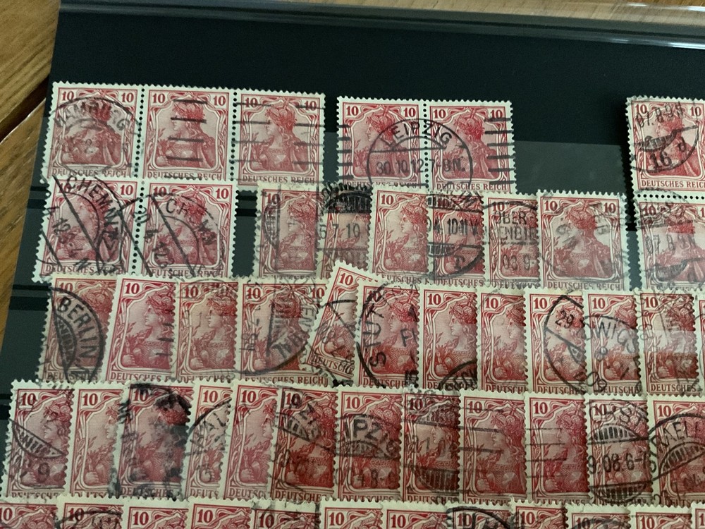 Germany used stamps B1914