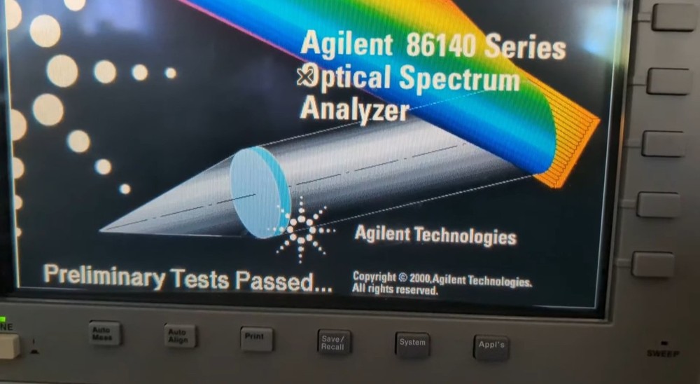 Agilent 86142B Optical Spectrum Analyzer Opt 6