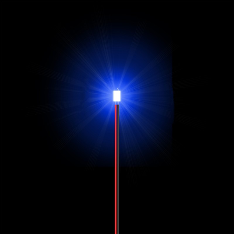 10X 0402,0603, 0805,1206 Wired Micro LED Pre-Soldered Copper Wire Lights SMD