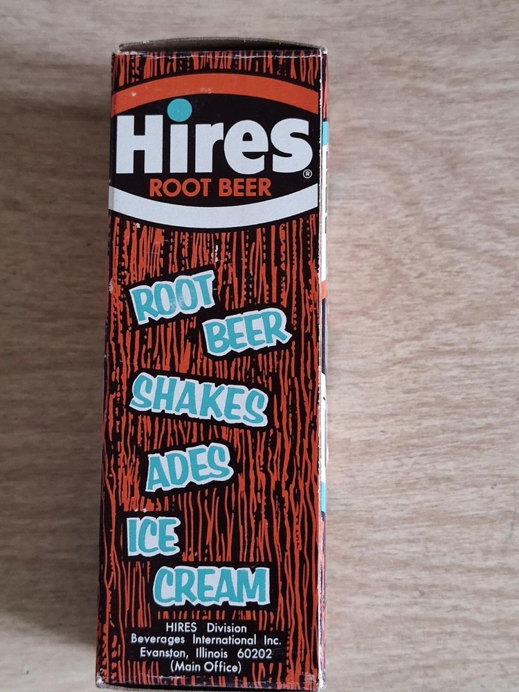 Vintage Hires Root Beer Extract with Original Box & Instructions
