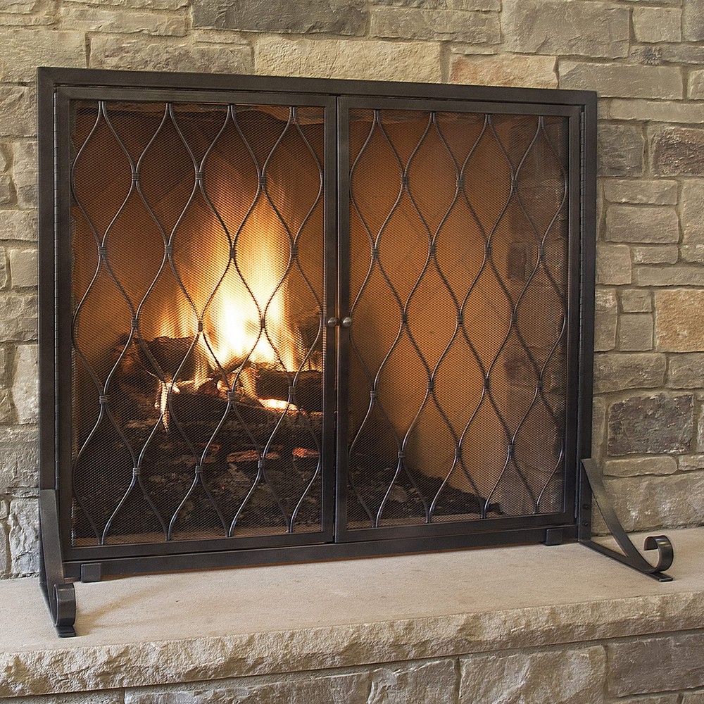 Stonewall Fireplace Screen
