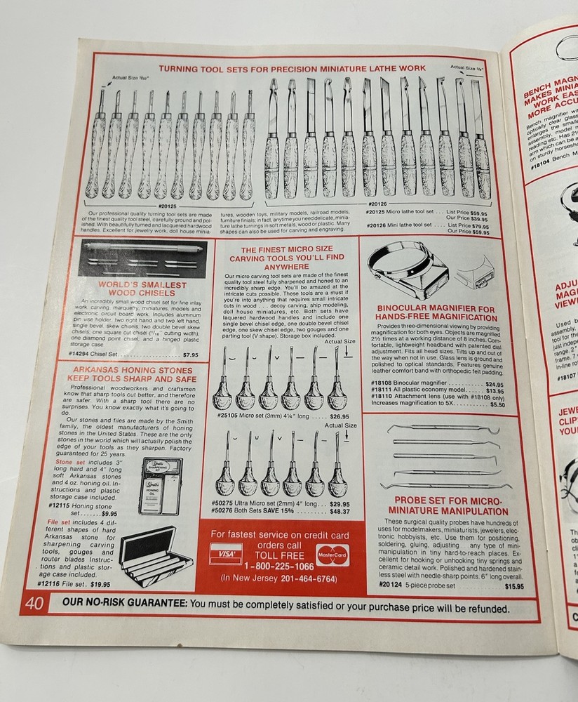 3 Micro•Mark Small Tool Specialist Catalogs 1986 / 1987