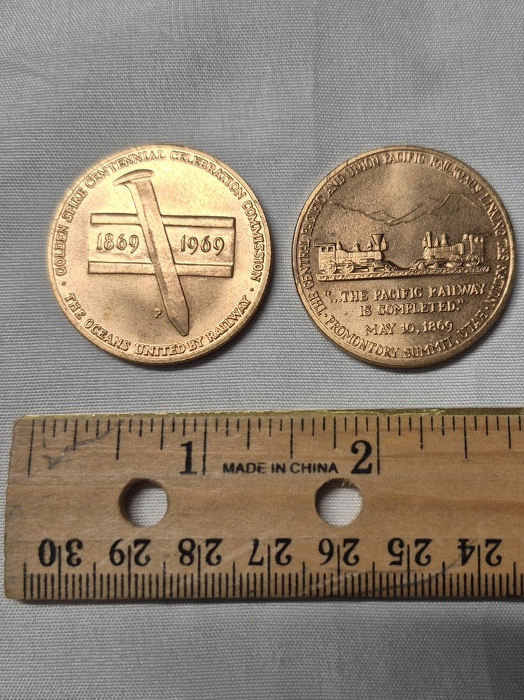 2 Golden Spike Coins
