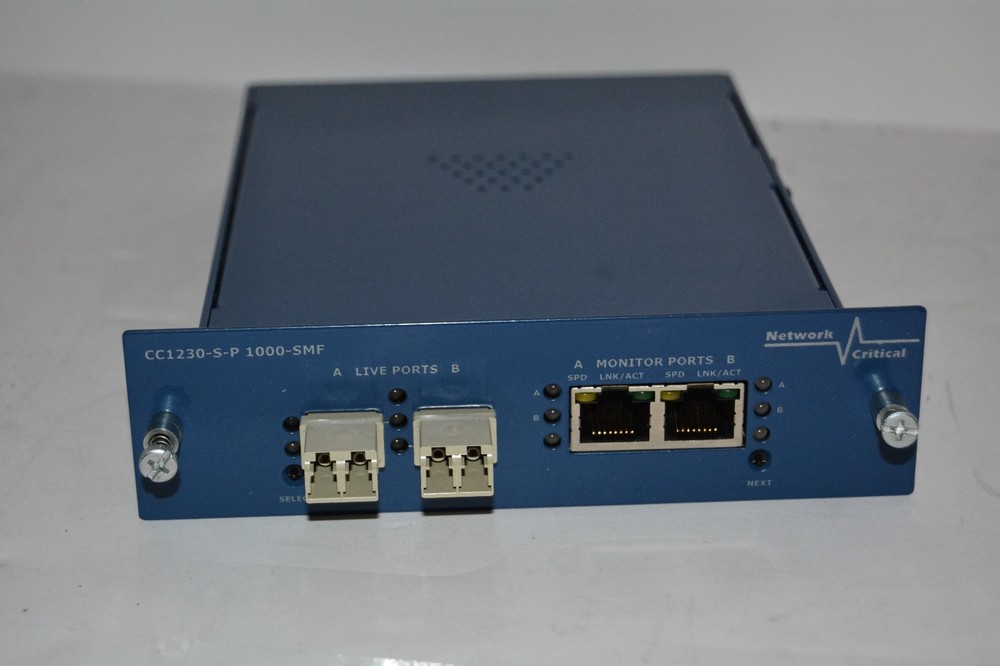Network Critical CC1230-S-P 1000-SMF Switch
