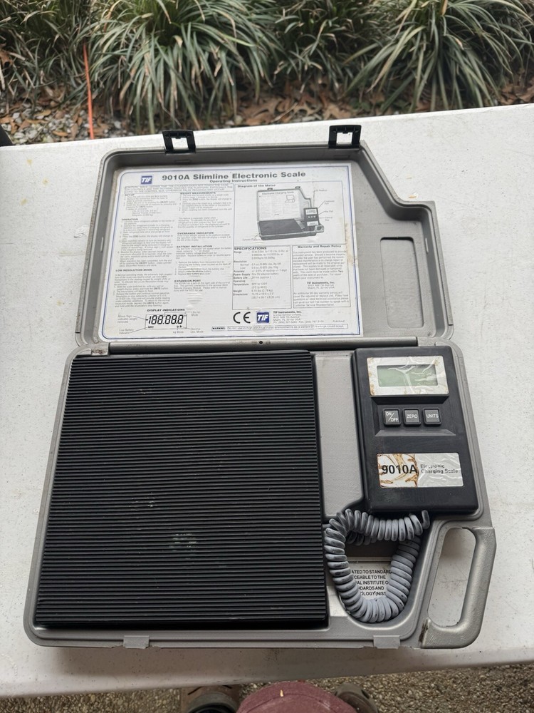 Electronic Refrigerant Scale