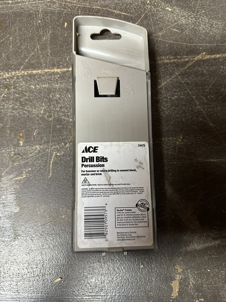 ACE 01-14136 PROFESSIONAL MASONRY DRILL BIT SET (X0384)