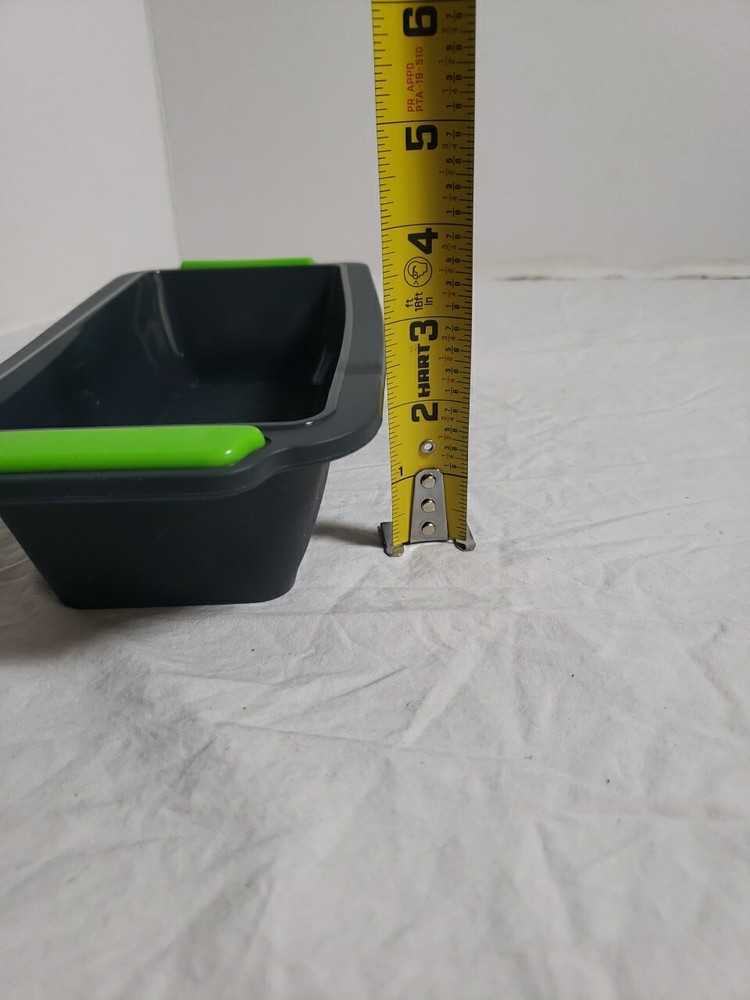 Silicone Bakeware Bread Mold Pan Non-Stick 9"x4" Rectangular Loaf Baking BLK_BV