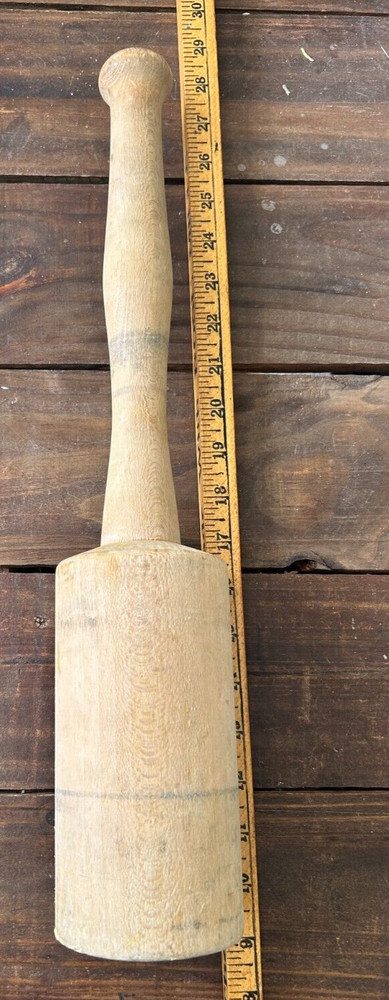 Vintage Large Kitchen Pestle