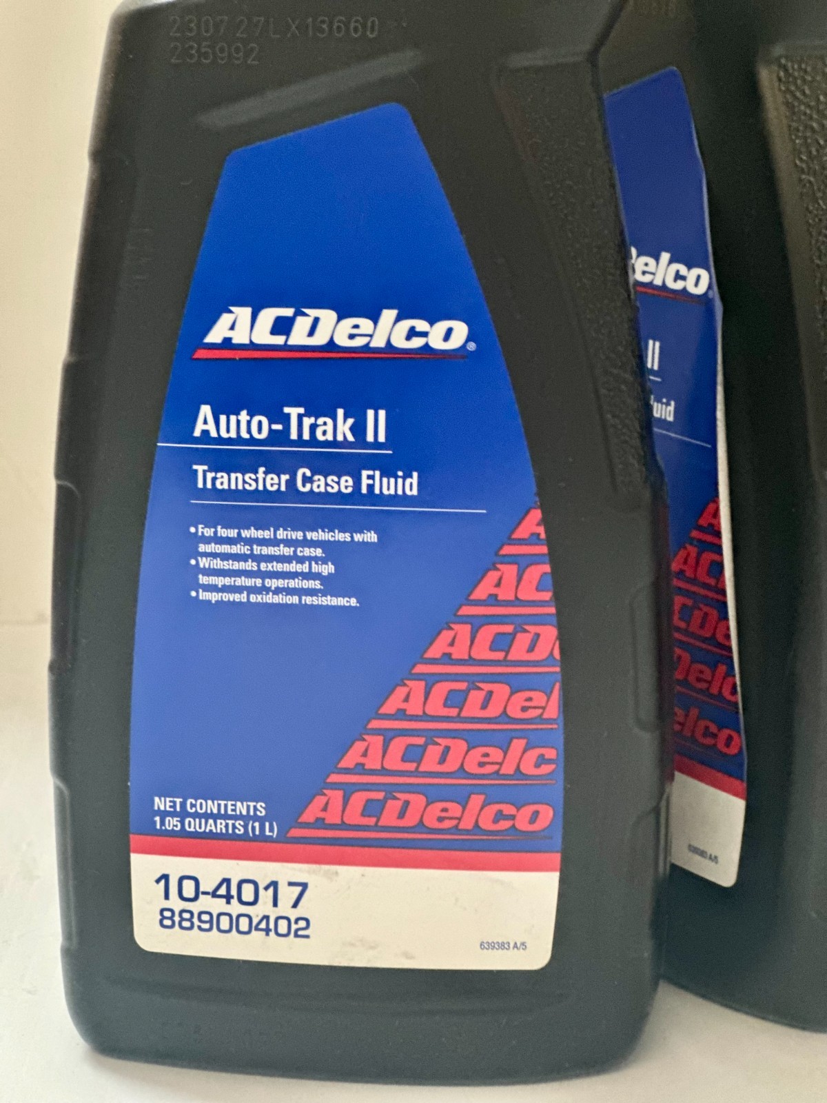 New 2pk - Genuine GM ACDelco Auto-Trak II Transfer Case Fluid 33.8oz 88900402