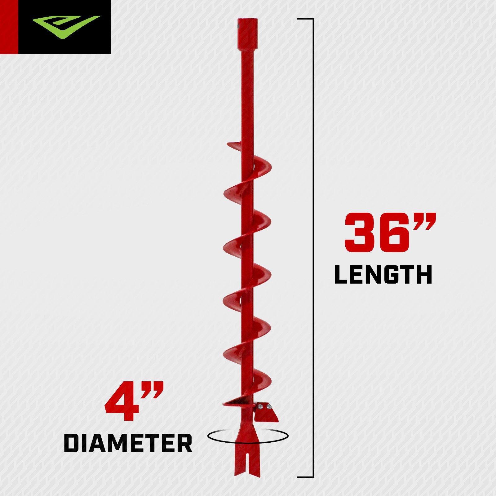 Earthquake® 4-Inch General Purpose Earth Auger Bit