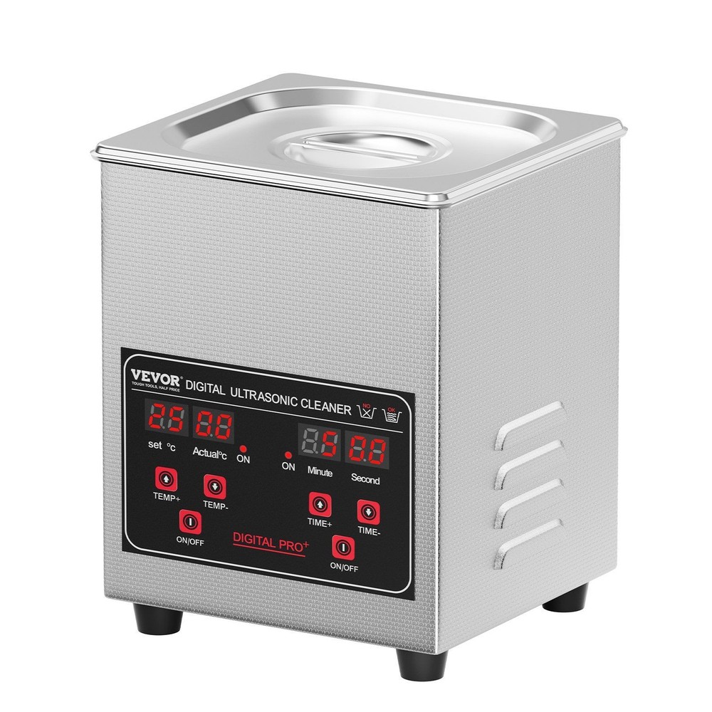 Smart 1.3L Ultrasonic Cleaner 40kHz with 99-Minute Timer Function