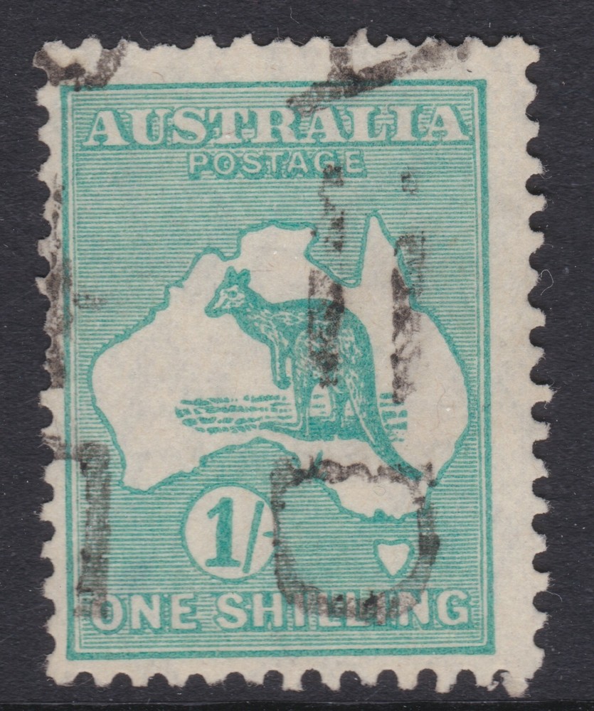 1928 Australia 1/- Emerald Roo / Kangaroo SMW PARCEL    ref: RE12