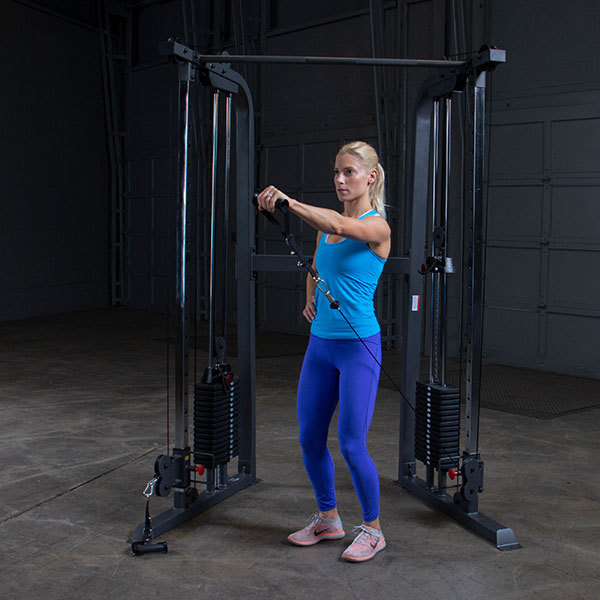 Powerline Functional Trainer by Body-Solid - PFT100 Cable Home Gym 210 lb stacks