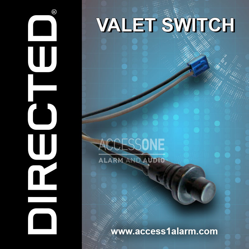 Directed Valet Override and Programming Momentary Push-button Switch
