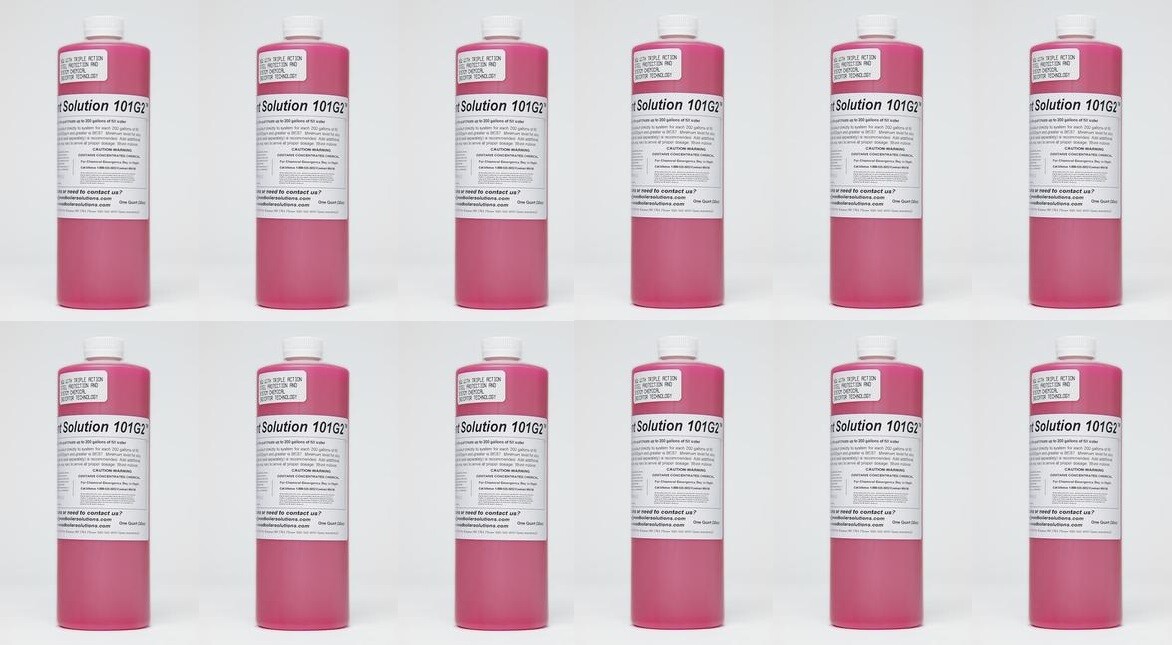 Case of Outdoor Furnace Anti-Corrosion Chemical Treatment G2 (12 qts)