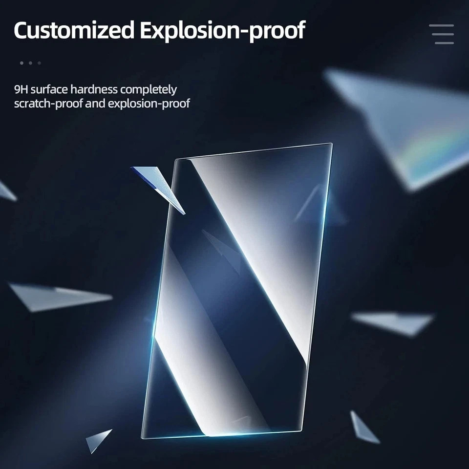 [2 Pack for Steam Deck/Steam Deck Oled Screen Protector, Tempered Glass Easy Ins