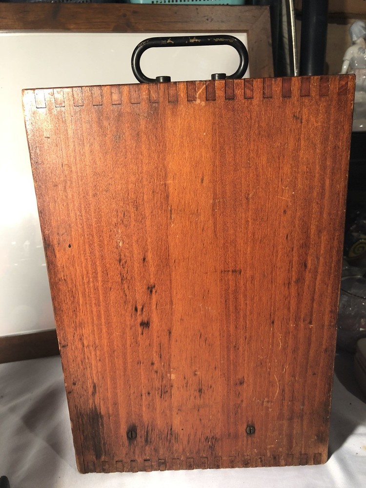 Vintage Spencer Buffalo Microscope With Case