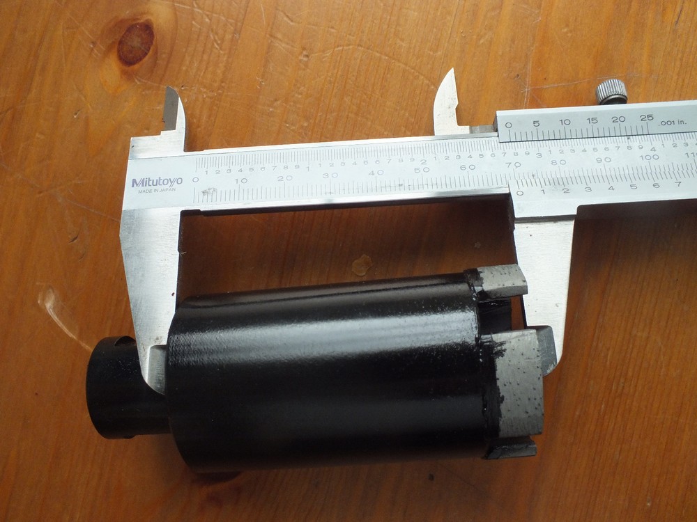 TechDiamondTools Diamond Stone Core Drill D = 2 inch, 3 inch Long