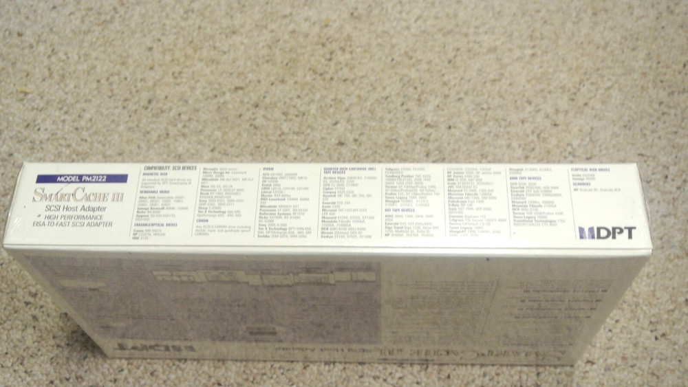 SCSI HOST ADAPTER SMART CACHE III MODEL PM2122 EISA-TO-FAST-SCSI Adapter Kit