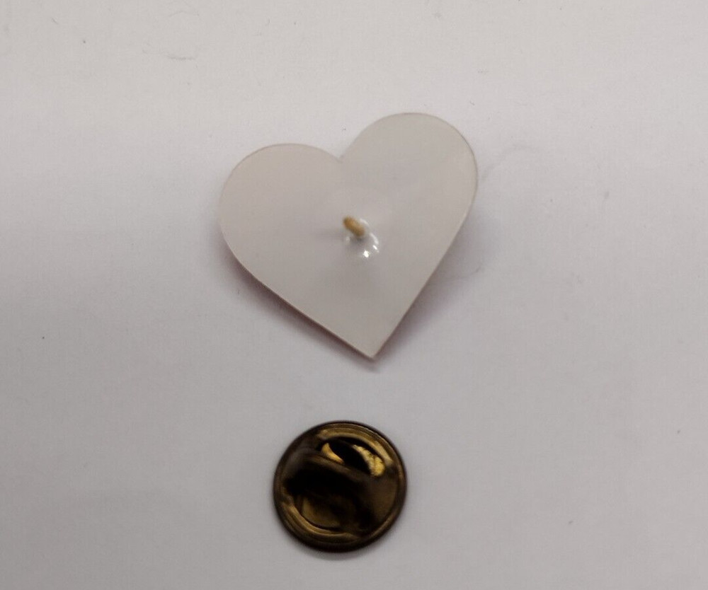 Small Angel Heart Tack Pin