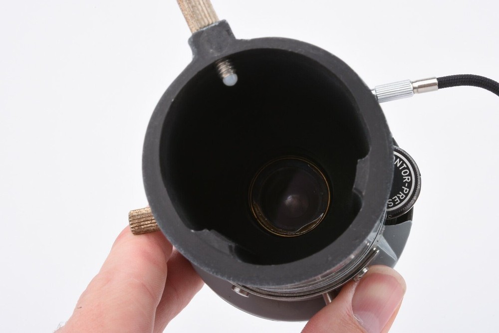 Microscope Adapter w/2.8X - 5X Magnification and Built-in Shutter + Cable