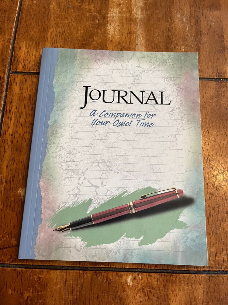 UPPER ROOM JOURNAL - LINED PAGES AND QUOTE