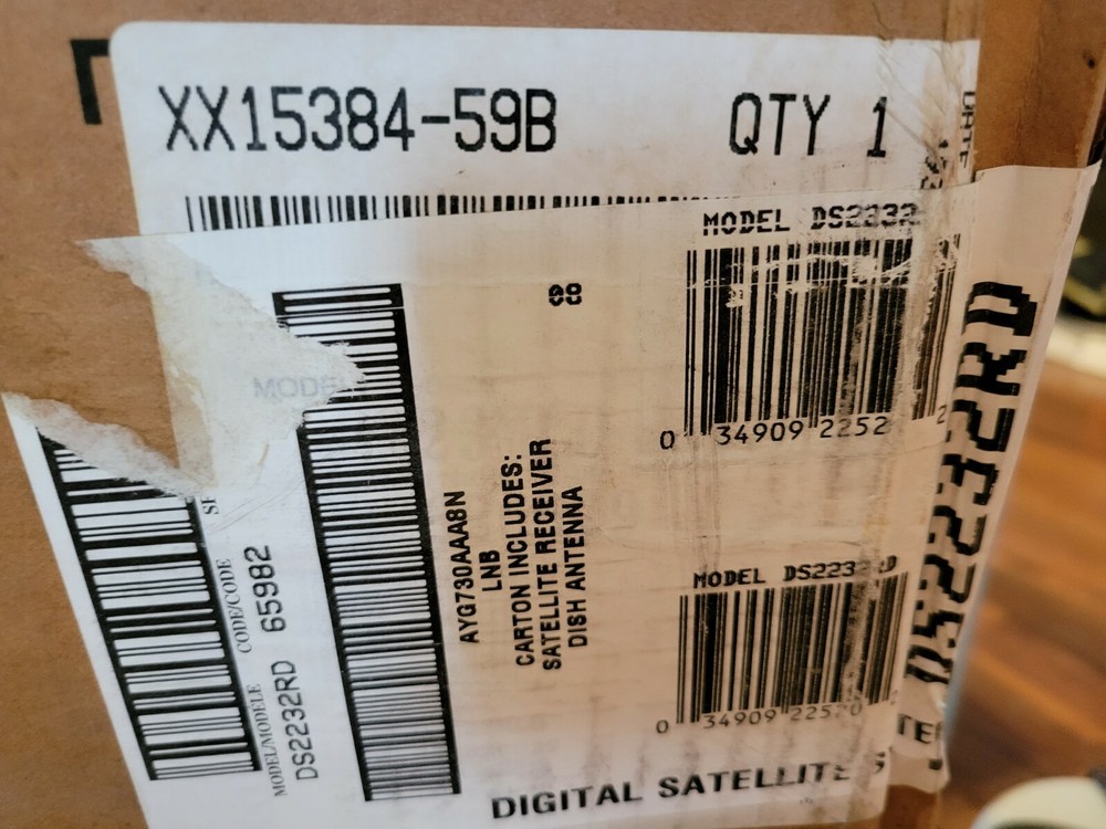 New In open Box RCA DIRECT TV SYSTEM Model DS2232rd