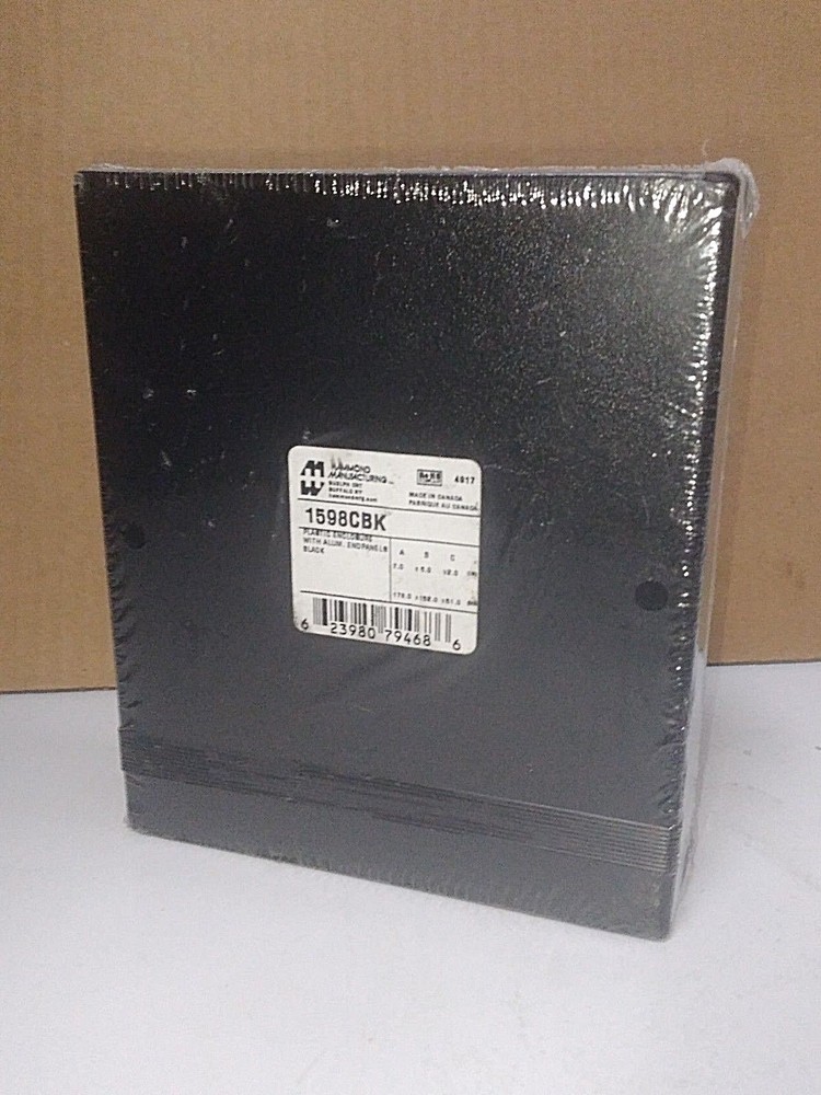 Hammond, 1598CBK Case~ Black