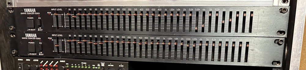 YAMAHA GQ1031 Graphic Equalizer in GOOD  condition (PAIR) 2 AVAILABLE