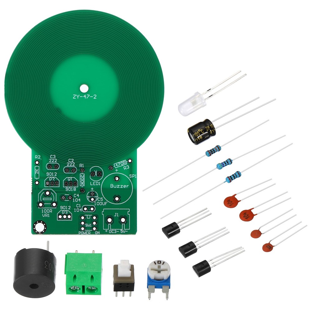 Soldering Practice Board, 4 Set Electronics Prototype PCB Board DIY Welding 3-5V