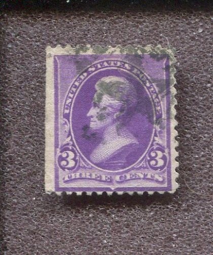 Scott No. 253 - 3c Purple