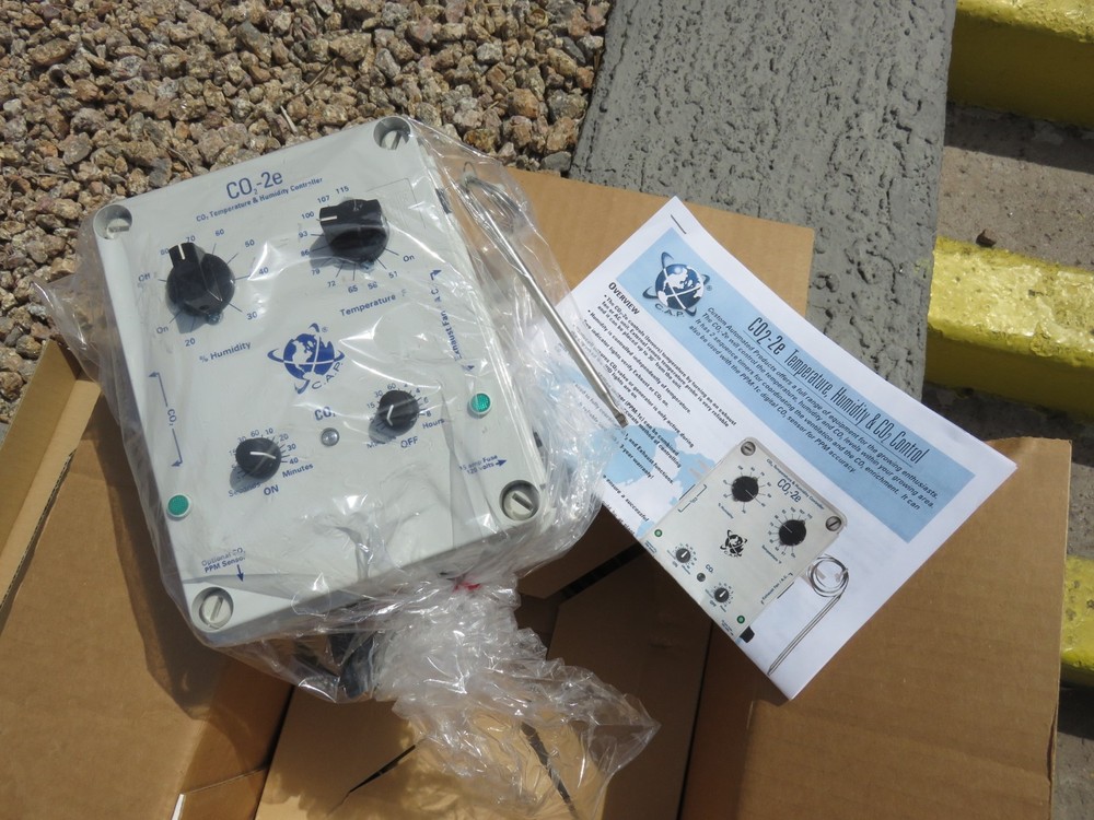 New CAP CO2-2E CO2 Atmosphere Controller USA Made Hydroponics Growing C02