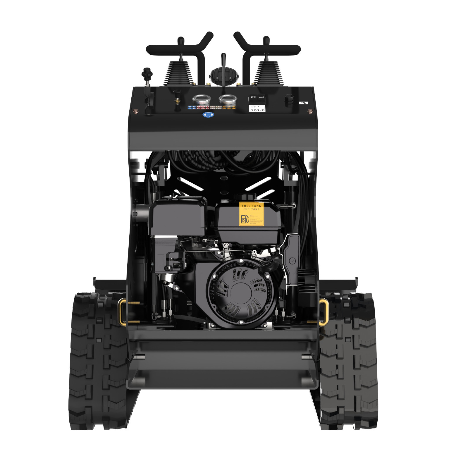 Mini Skid Steer Loader 13.5HP Tracked Compact Stand-On Loader