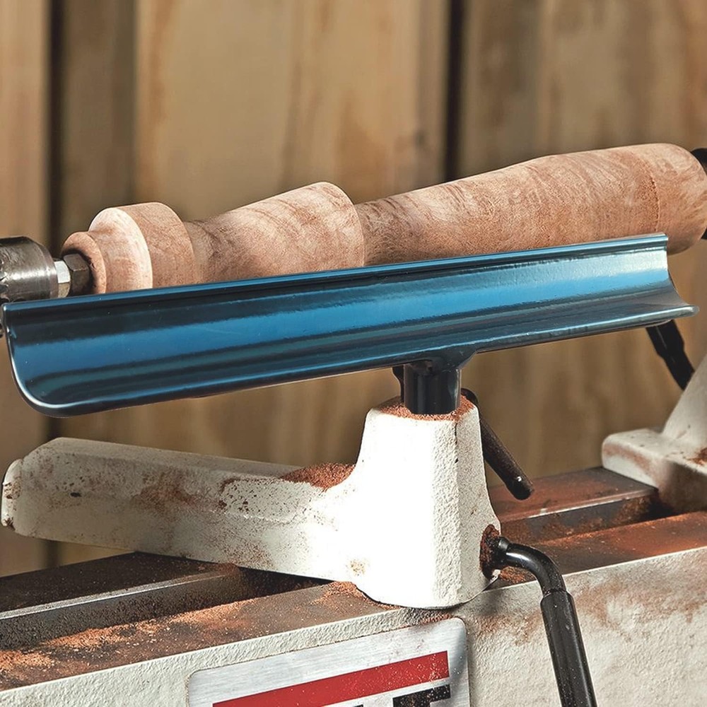 Durable 1-Inch Post Lathe Tool Rest - Concave Design for Enhanced Control