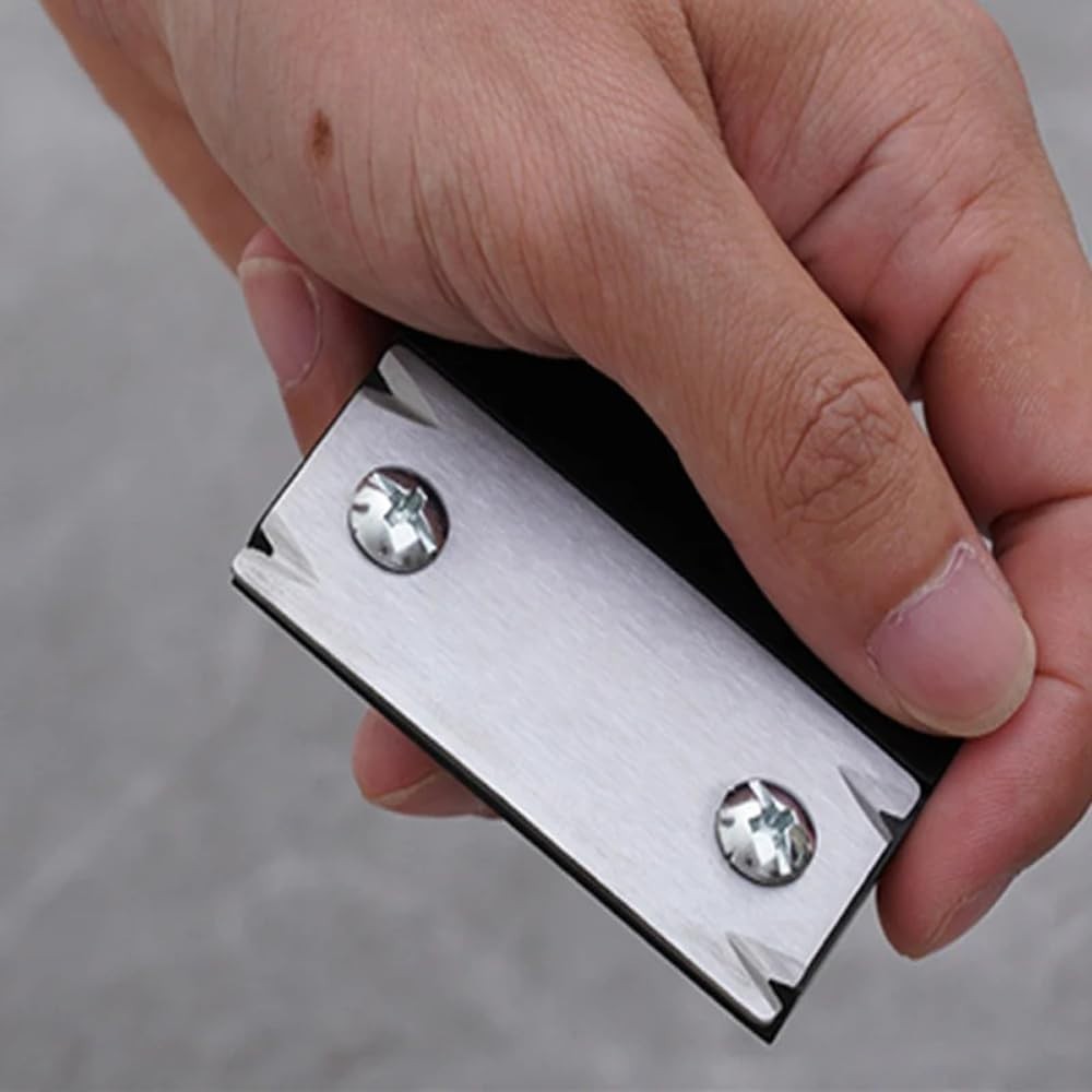 Multi-functional Deburring Tool for PVC, ABS, Melamine & More - Portable Design