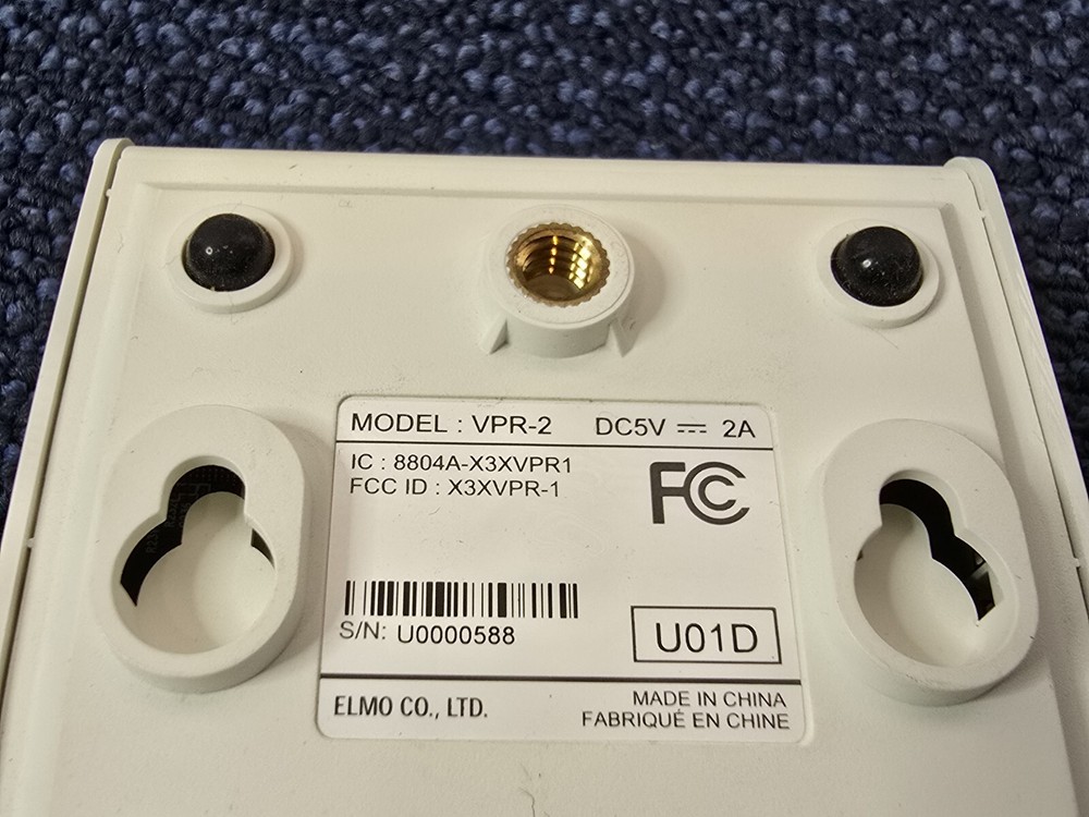 ELMO VPR-2 Wireless Receiver For Visual Presenter System | No Remote