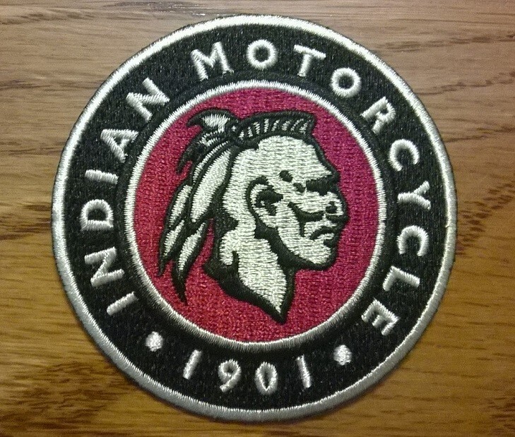 Indian Motorcycles Warrior round patch 3 inch. New