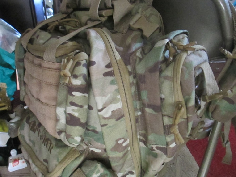 EXPLORER Camo Backpack Hunting Hiking 13 compartments