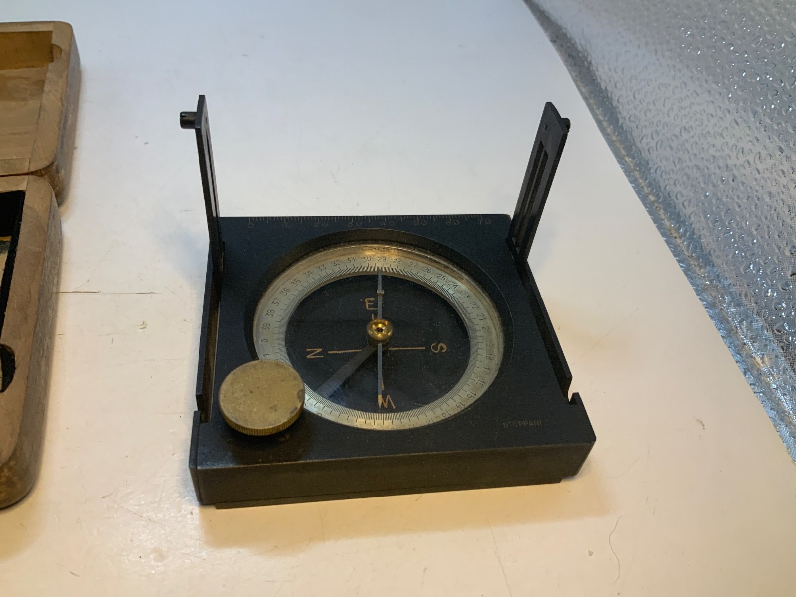 Stoppani Engineering Transit Compass c. late 19th Century Antique