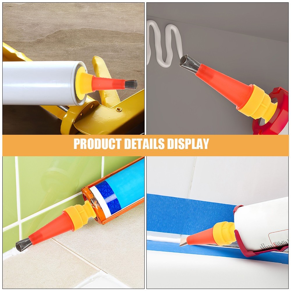 Nozzle for Caulking Tips Set Extension Replacement Finisher Tool