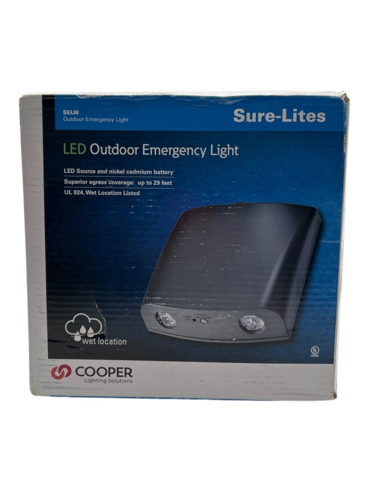 Sure-Lites SELW25 LED Emergency Light Silver