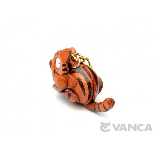 Cat Leather Keychain(L)