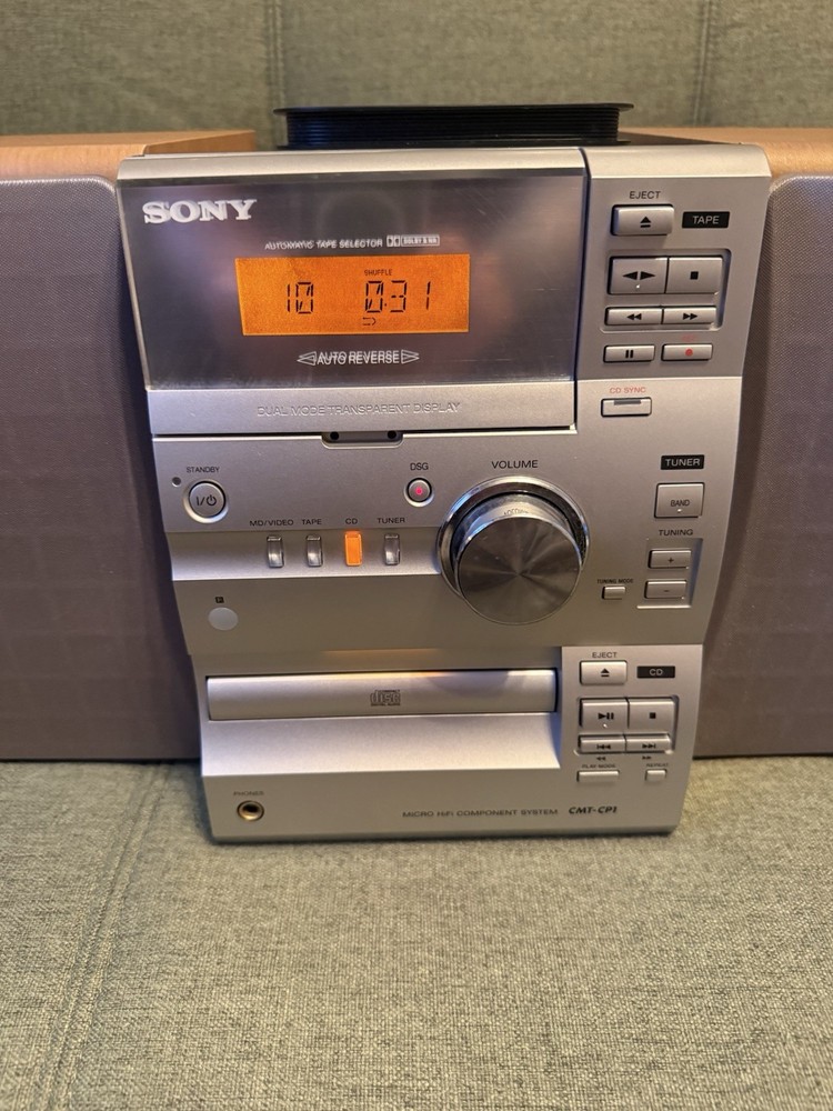 Sony Model HCD-CP1 Compact Disc Deck Receiver Tested All Working