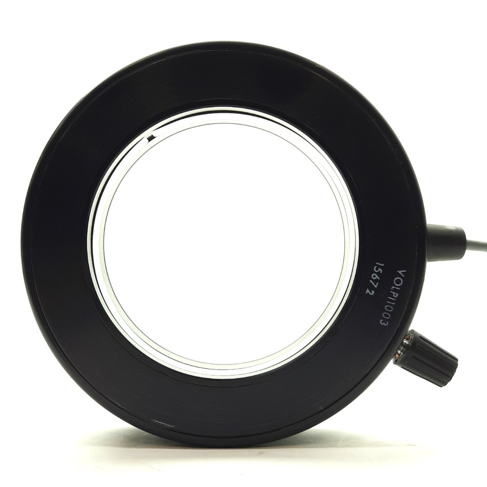 VOLPI 1003 Red LED Microscope/Machine Vision Ringlight 100mm OD 65mm ID 24VDC
