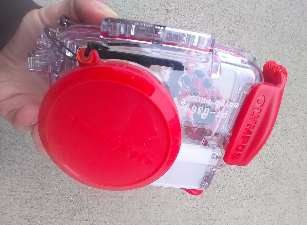 Olympus Water Proof Case PT-036 Underwater Digital Camera Case