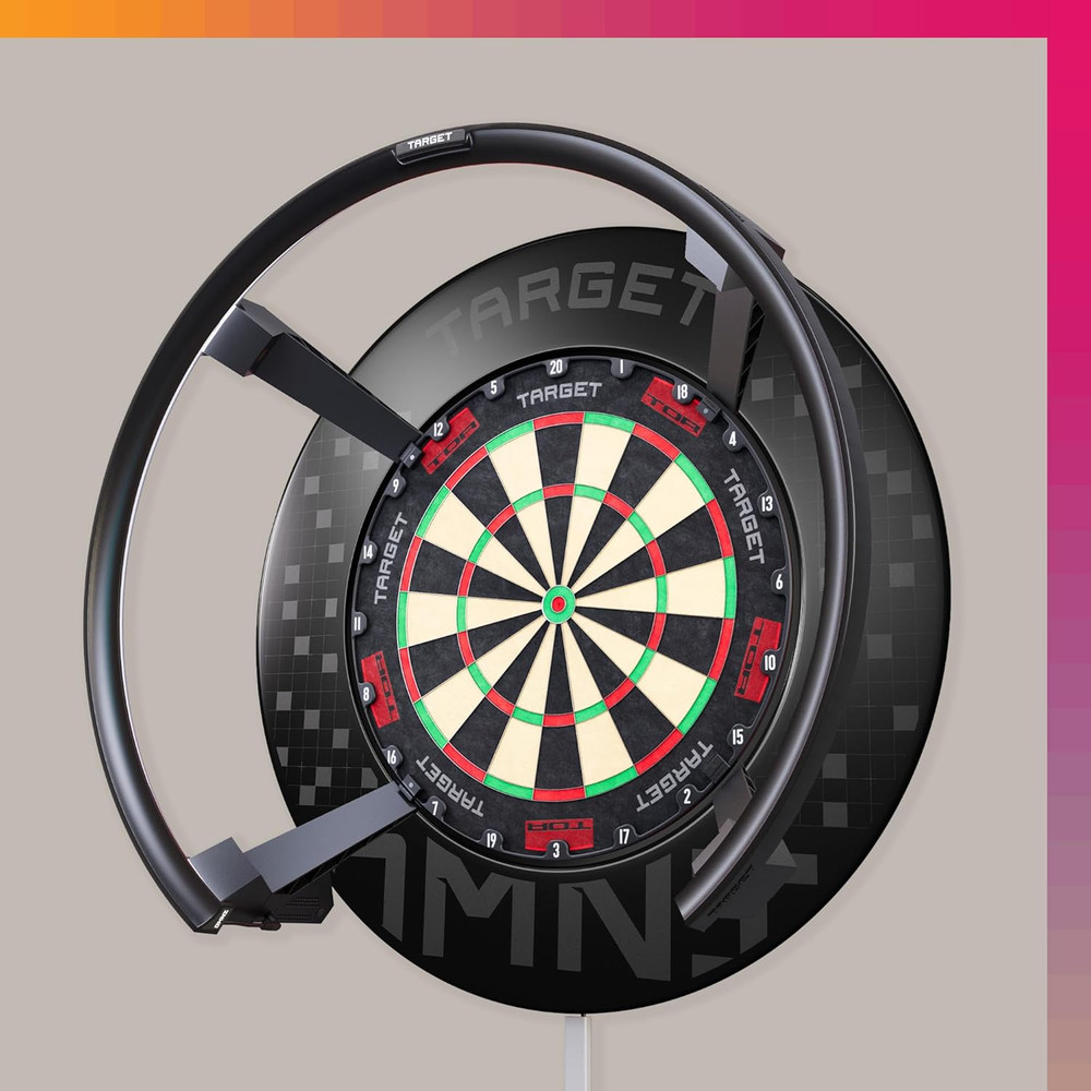 Omni-Ring: LED Dartboard Light & Auto Scoring - Ultimate Home Bundle