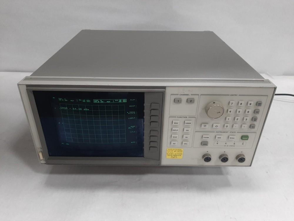 Agilent 8757E Scalar Network Analyzer, 10MHz to 110GHz