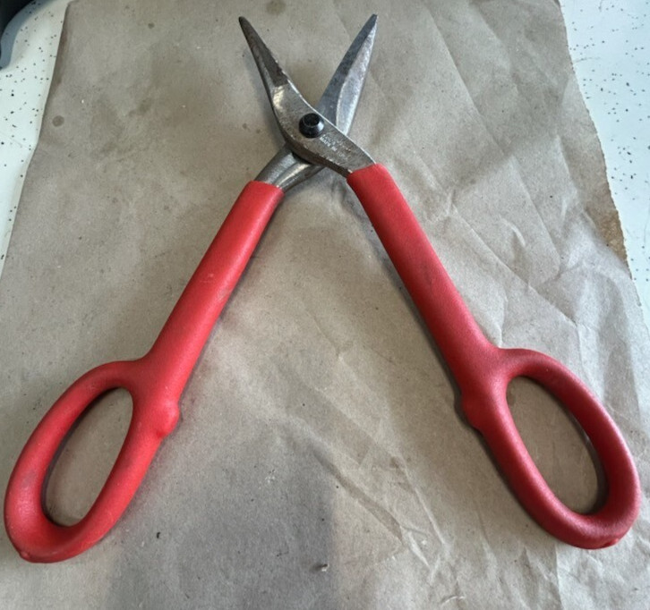 Blue-Point Tools by Snap-On - 12" Combination Tin Snips CD12A - 3" Blades - USA
