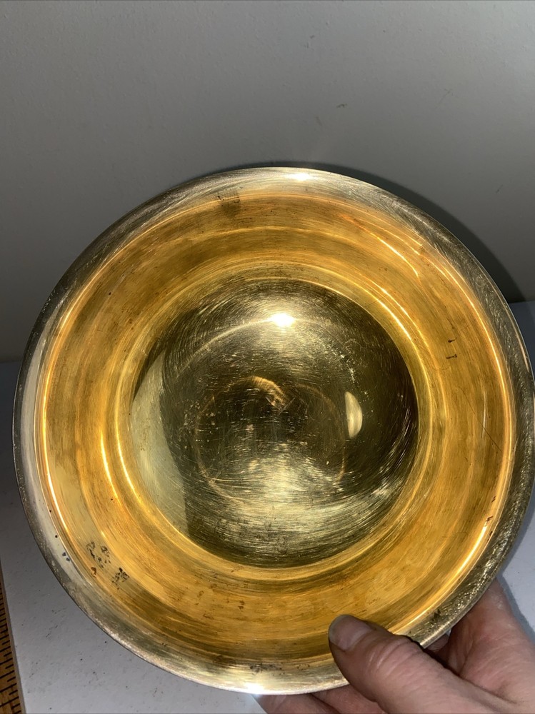 Gorham Silver Original YC780 Silver-plate Footed Bowl 8" x 3 5/8" high Vtg