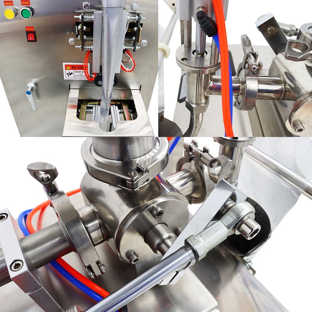 110V 10-100ml Automatic Bags Paste Liquid Filling Machine Quantitative Packager